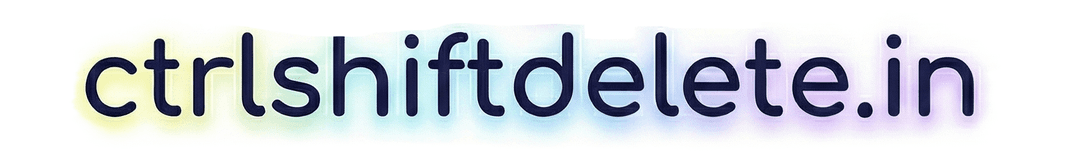 CTRL SHIFT DELETE Logo